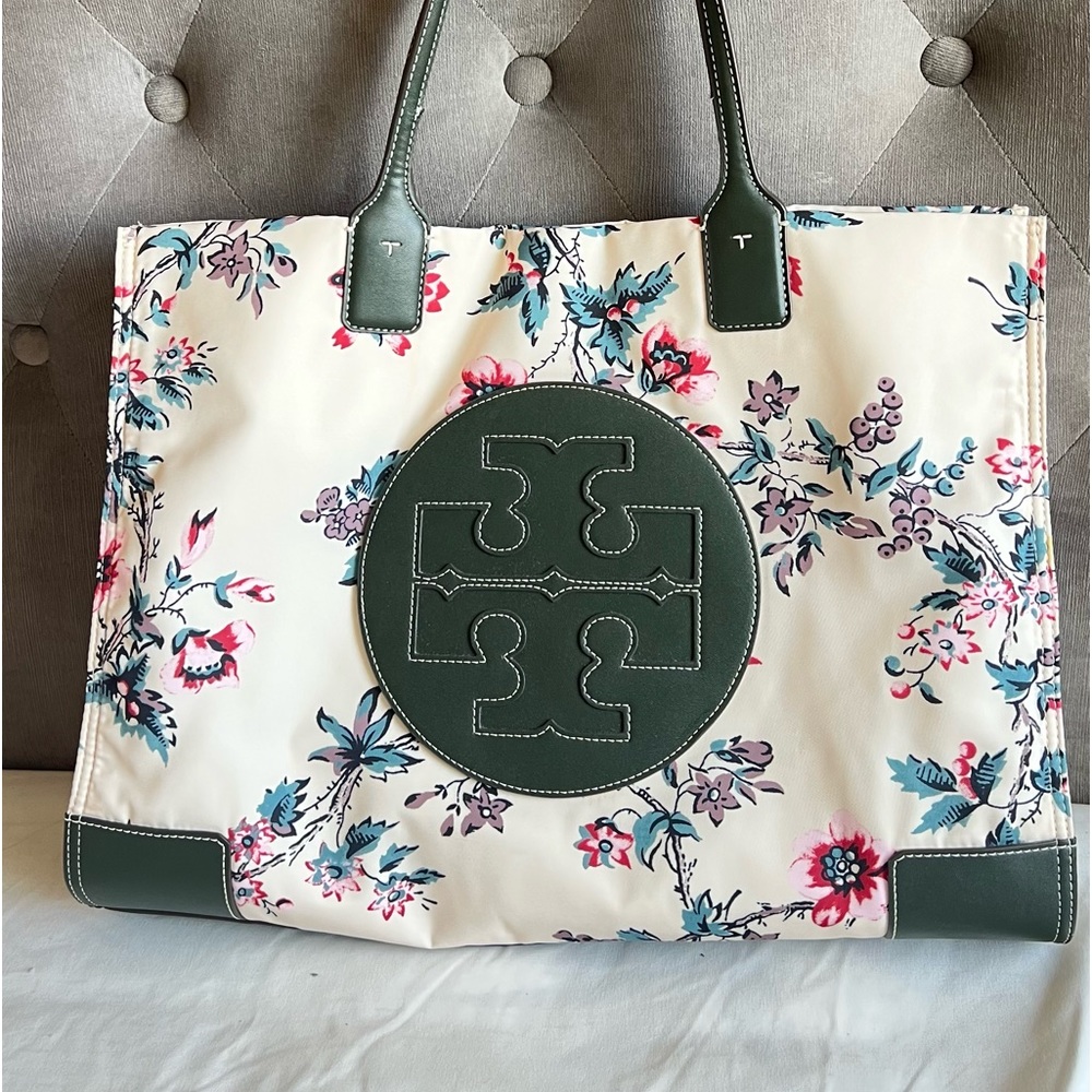 Tory Burch Ella printed tote bag